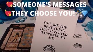 💖SOMEONE'S MESSAGES💘THEY CHOOSE YOU!🪄💎HAPPILY EVER AFTER💘 LOVE TAROT COLLECTIVE ✨