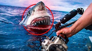 TERRIFYING Great White Shark Encounters You Shouldn’t Watch