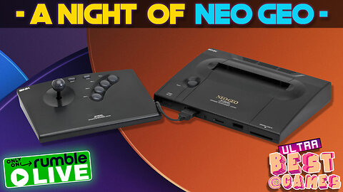 LIVE Monday 8/5 at 9pm ET | A Night Of NEO-GEO!