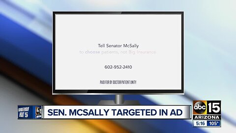 Senator McSally targeted in new ad