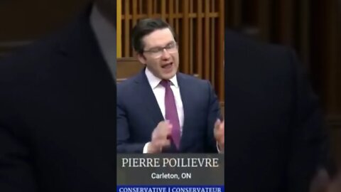 Pierre Poilievre ROASTS Trudeau 🔥 #shorts