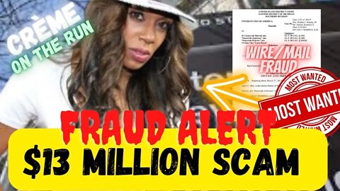 Crème got that MONEY and was GONE! | 13 MILLION DOLLAR #SCAMMER NOW ON THE RUN | #DETROIT #MOTORCITY