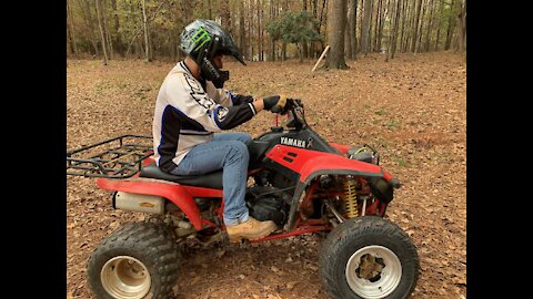 How To Ride A Manual Clutch ATV !