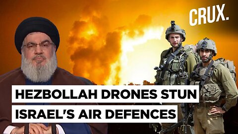 Hezbollah Targets IDF Military Sites WIth "Swarm Of Drones", Only "One Intercepted" By Israel