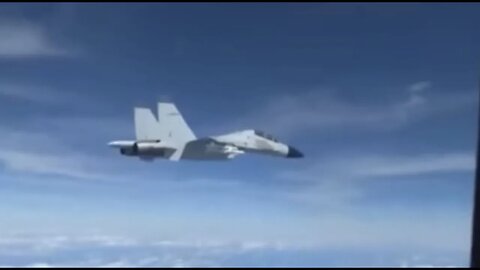 VIDEO: U.S. military plane takes evasive maneuvers after Chinese fighter jet flies within 10 feet!