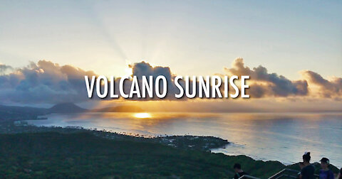 Volcano Sunrise On Oahu (2017)