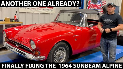 Replacing the Water Pump in my Sunbeam Alpine