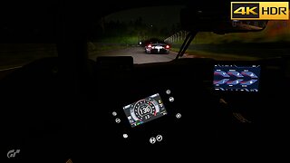 GRAN TURISMO 7 (PS5) - Night run with the ASTON MARTIN VALKYRIE | PS5 4K 60FPS HDR Gameplay