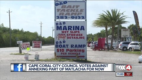 Move to annex portion Matlacha squashed by Cape Coral city council