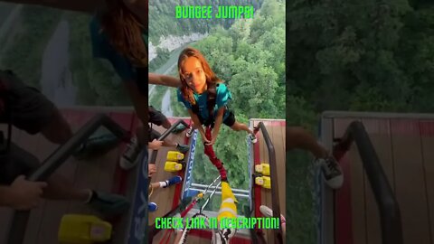 Bungee Jumps! Amazing Compilations #Shorts YoutubeShorts #Bungee #BungeeJump #BungeeJumping