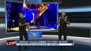 Italian Water Circus touring through Florida