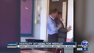 Video shows substitute teacher in Denver forcibly trying to remove student from a classroom