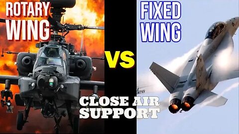 Close Air Support: Fighter Jets vs Helicopters Comparison