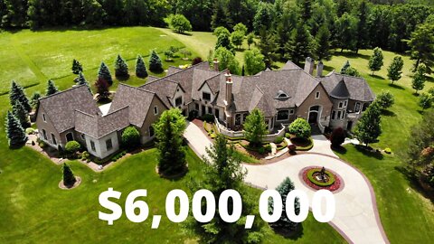 Inside a $6,000,000 Custom Home in Romeo Michigan