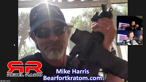 EP 45 Mike Harris of BeaufortKratom.com Saving Lives from Opium Abuse. Rebel Radio Now.