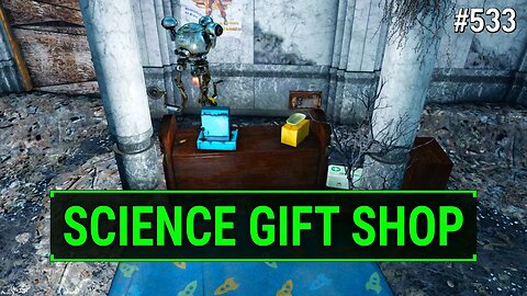 Fallout 4 Unmarked - Finding a Hidden Vendor at the Gift Shop! | Ep. 533