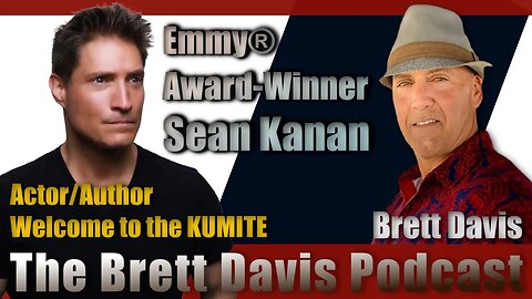 Emmy® Award-winner Sean Kanan on The Brett Davis Podcast
