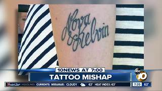 Woman changed son's name to match tattoo?