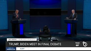 Trump, Biden meet in final debate