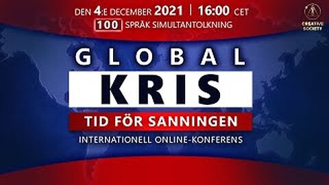 Global Kris. Tid för sanningen | Internationell Online Konferens Den 4:e december 2021