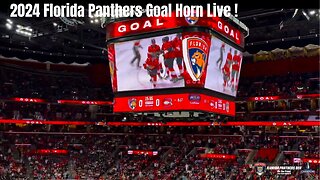 20204 Florida Panthers Goal Horn Live !