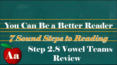 Step 2.8.7: Long Vowel Teams Review