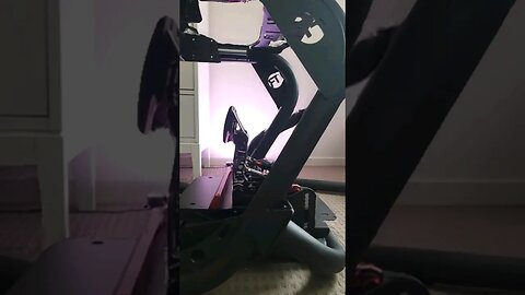 New TrakRacer TR8 Pro with Sparco seat. #simracing #simagic #p1000 #sparcogaming #fanatec #shorts
