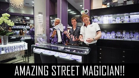 UNBELIEVABLE STREET MAGICIAN ON RODEO DRIVE!