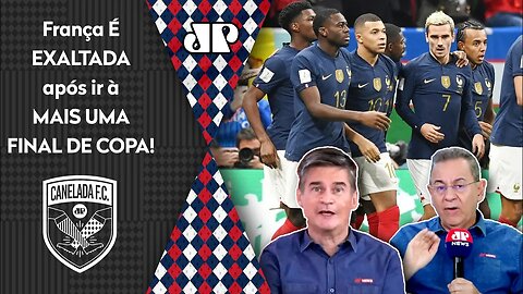 "Gente, a França tá em OUTRA FINAL de Copa, FEZ o que SÓ o Brasil do Pelé CONSEGUIU e.." VEJA DEBATE