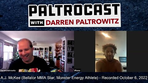 Bellator's A.J. "Mercenary" McKee interview with Darren Paltrowitz