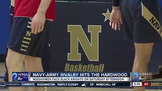 Navy takes Army rivalry to the hardwood