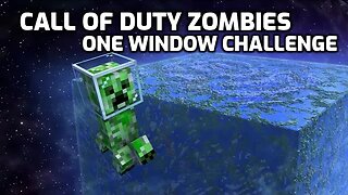 One Window Minecraft Challenge - Call Of Duty Zombies (Complete)
