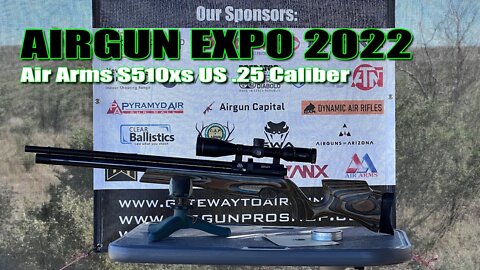 AE22 - Let’s check out the Air Arms S510 XS US sent to us by Air Arms