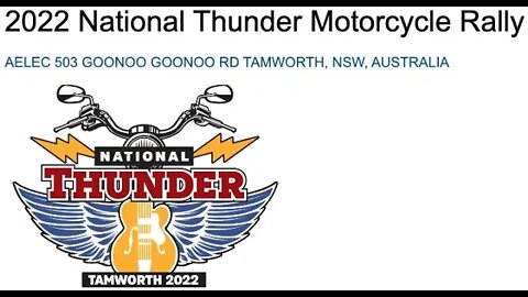 National Thunder Motorcycle Rally