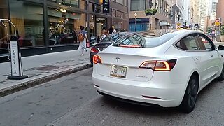 cars forcing the bus to use the bike lane