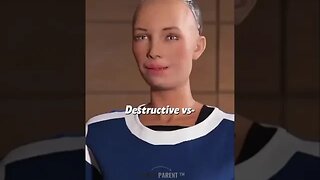 Robot 🤖 says humans have no free will & it’s right on that.