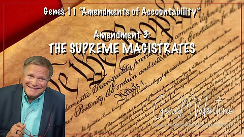 Genes 2nd Bill of Rights to the US Constitution The 11 Amendments of Accountability | AMENDMENT 3