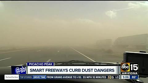 ADOT adding smart technology to help curb dust storm crashes