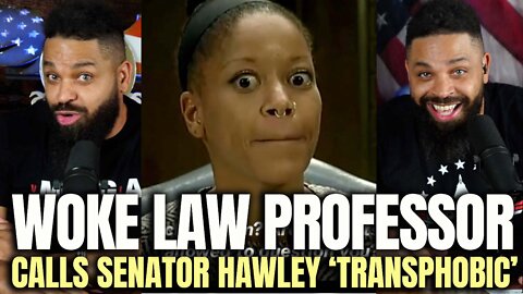 Woke Law Professor Claims Senator Hawley Is Transphobic