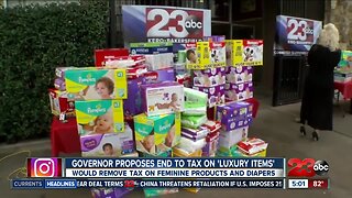 Governor proposes end to tax on luxury items