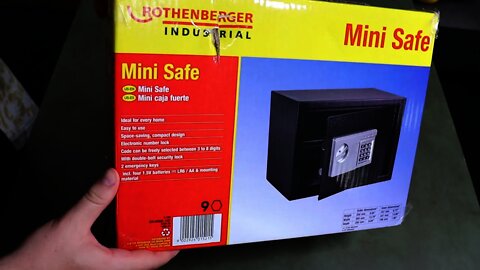 Rothenberger industries mini safe from LIDL review