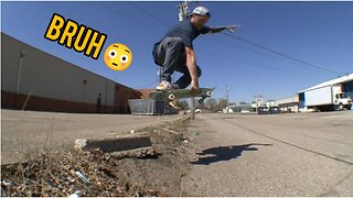 Street spots are just different #skateboarding