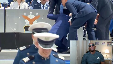 Joe Biden Falls Again On Stage at Air Force Academy Graduation He Blames The Boogie