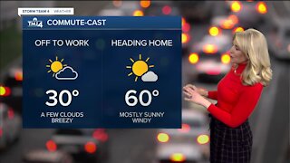 Mild and windy start to the week