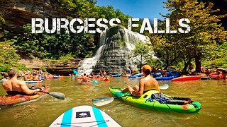 One of Americas Best Paddle-In Waterfalls | Kayaking Burgess Falls