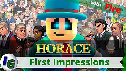 Horace First Impression Gameplay on Xbox with Fire