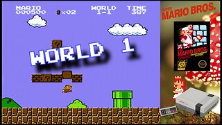 Super Mario Bros. (Nintendo Entertainment System) World 1