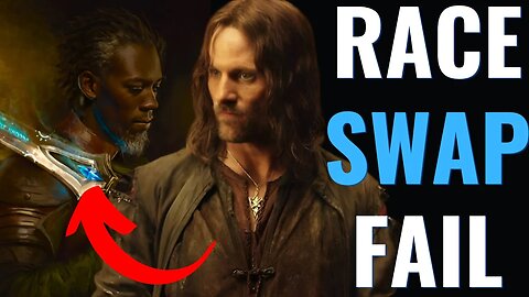 Race Swapped Black Aragorn Has Fans In An UPROAR! As Backlash Continues For Magic The Gathering!