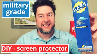 Armorsuit screen protector install and review