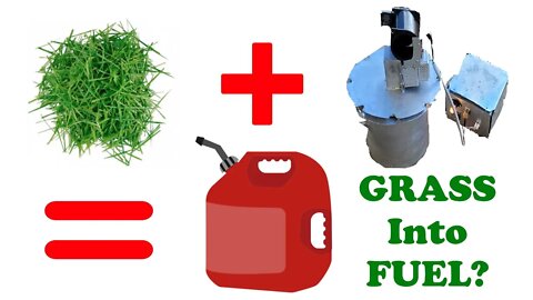 Can Microwaves Turn Grass Into Fuel? - Will it Pyrolysize? Ep. 5 - Grass Clippings